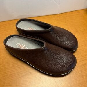 Klogs Footwear Dusty Women's Non-Slip Nurse Shoes - Size 9 (Chestnut)